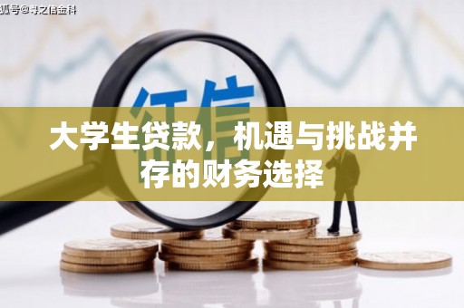康县大学生贷款，机遇与挑战并存的财务选择