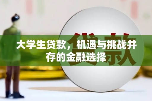 康县大学生贷款，机遇与挑战并存的金融选择