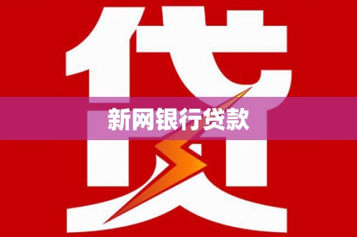 康县新网银行贷款