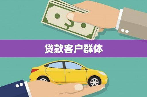 康县贷款客户群体