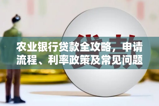 康县农业银行贷款全攻略，申请流程、利率政策及常见问题解析