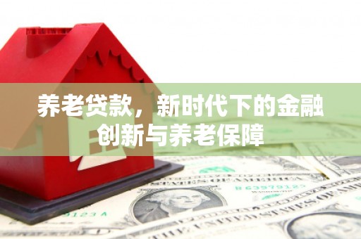 康县养老贷款，新时代下的金融创新与养老保障