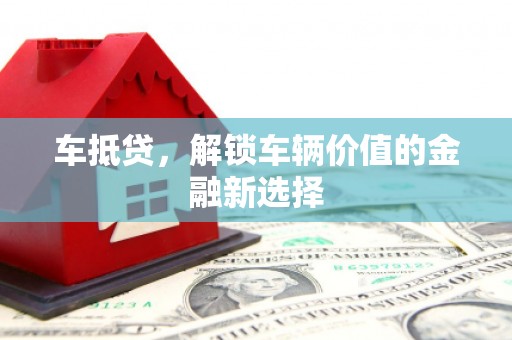 康县车抵贷，解锁车辆价值的金融新选择