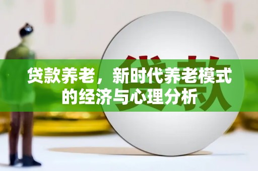 康县贷款养老，新时代养老模式的经济与心理分析