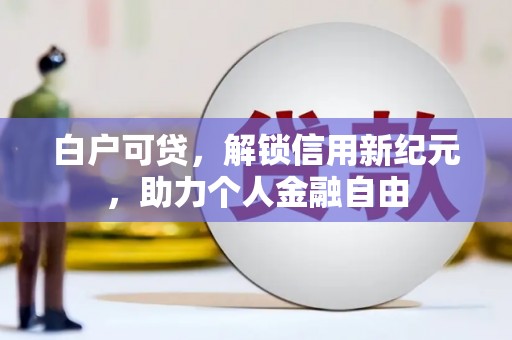 康县白户可贷，解锁信用新纪元，助力个人金融自由