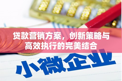康县贷款营销方案，创新策略与高效执行的完美结合