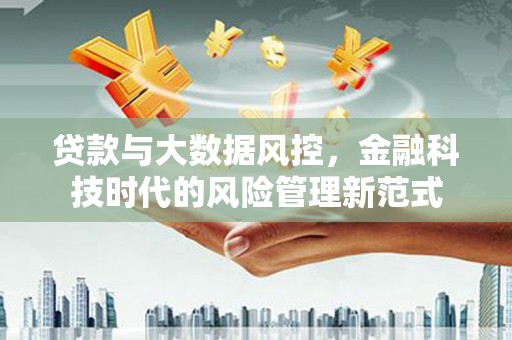 康县贷款与大数据风控，金融科技时代的风险管理新范式
