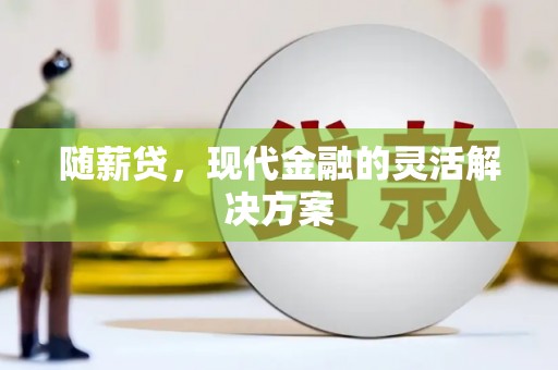 康县随薪贷，现代金融的灵活解决方案