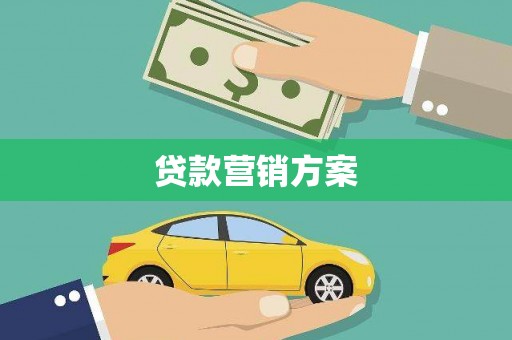 康县贷款营销方案