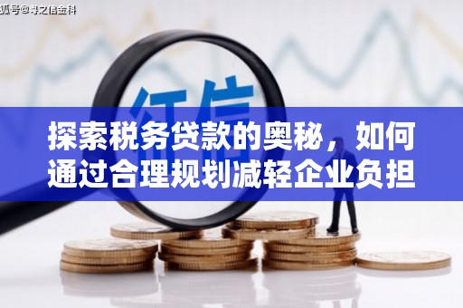 康县探索税务贷款的奥秘，如何通过合理规划减轻企业负担