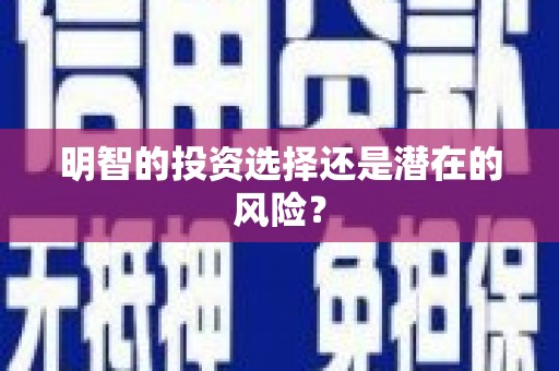 康县明智的投资选择还是潜在的风险？
