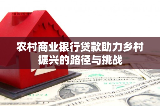 康县农村商业银行贷款助力乡村振兴的路径与挑战