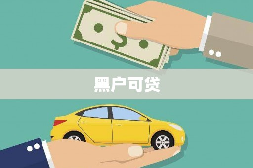 康县黑户可贷