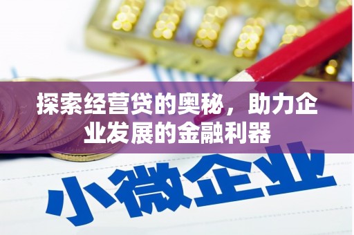 康县探索经营贷的奥秘，助力企业发展的金融利器