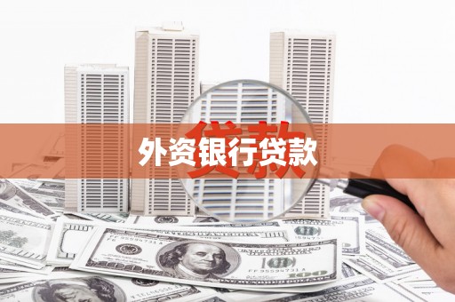 康县外资银行贷款