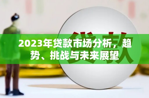 康县2023年贷款市场分析，趋势、挑战与未来展望