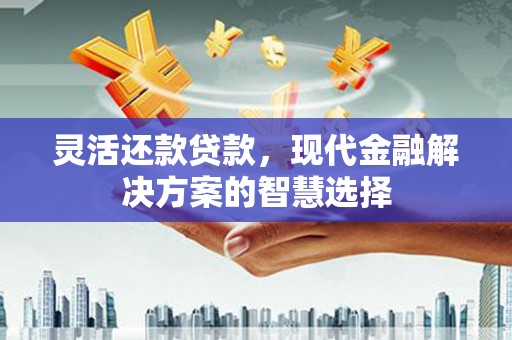 康县灵活还款贷款，现代金融解决方案的智慧选择