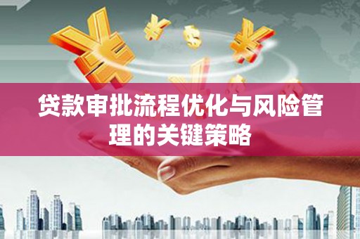 康县贷款审批流程优化与风险管理的关键策略