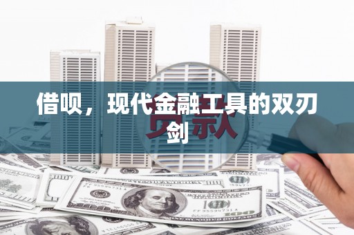 康县借呗，现代金融工具的双刃剑