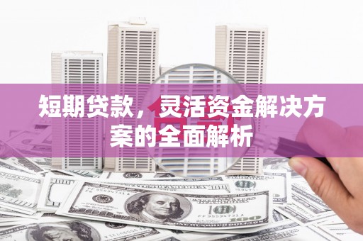 康县短期贷款，灵活资金解决方案的全面解析