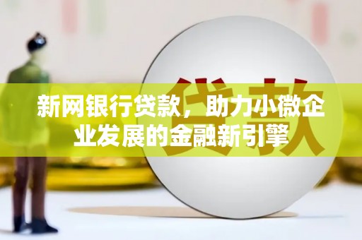 康县新网银行贷款，助力小微企业发展的金融新引擎