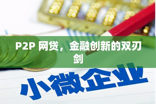 康县P2P 网贷，金融创新的双刃剑