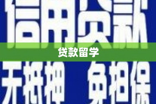 康县贷款留学