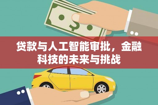 康县贷款与人工智能审批，金融科技的未来与挑战