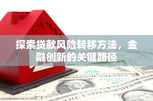 康县探索贷款风险转移方法，金融创新的关键路径