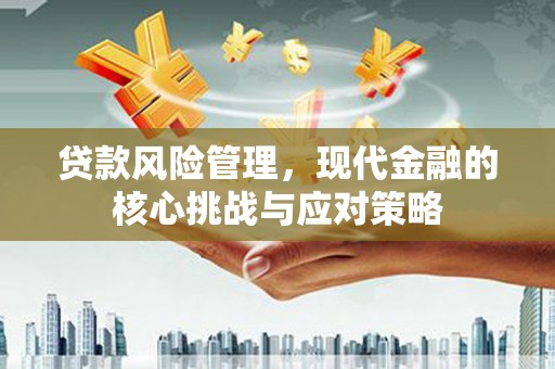 康县贷款风险管理，现代金融的核心挑战与应对策略