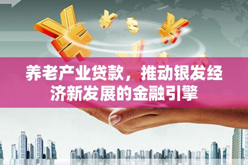 康县养老产业贷款，推动银发经济新发展的金融引擎