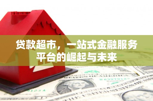 康县贷款超市，一站式金融服务平台的崛起与未来
