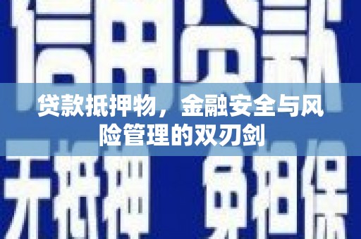 康县贷款抵押物，金融安全与风险管理的双刃剑