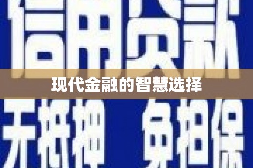 康县现代金融的智慧选择