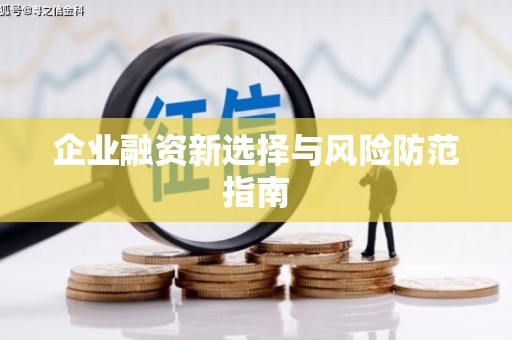 康县企业融资新选择与风险防范指南