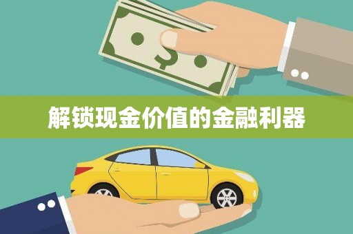 康县解锁现金价值的金融利器