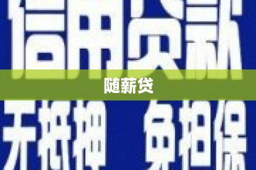 康县随薪贷