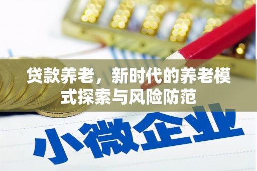 康县贷款养老，新时代的养老模式探索与风险防范