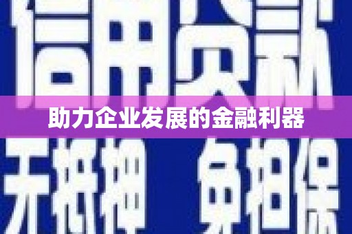 康县助力企业发展的金融利器