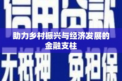 康县助力乡村振兴与经济发展的金融支柱