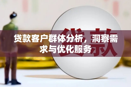 康县贷款客户群体分析，洞察需求与优化服务